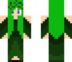 green dress gril