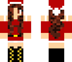 cute girl santa 