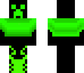 green neon creeper