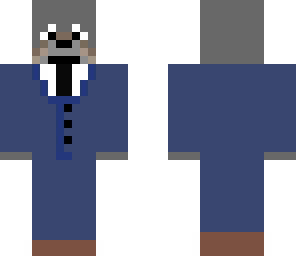 wolf in a suit