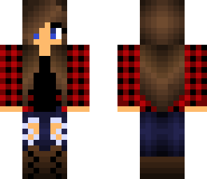red plaid
