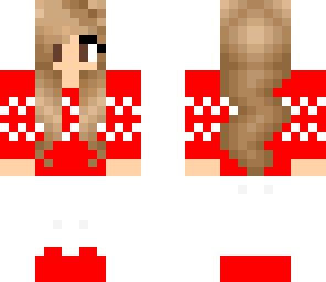 red sweater