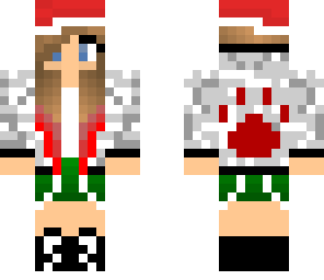 christmas hoodie girl