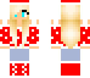 edited christmas girl