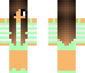 minty girly skin