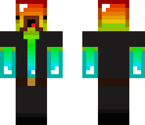 rainbow biker