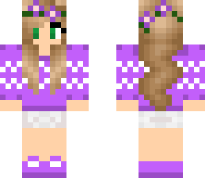 purple sweater girl