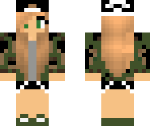 camoflauge girl