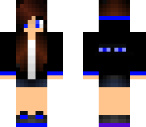 blue ender girl