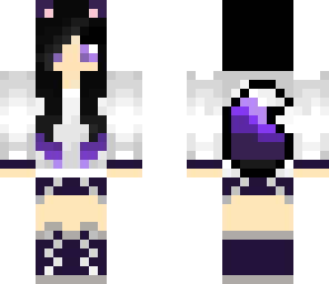 purple wolf girl