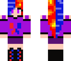 fire and water girl