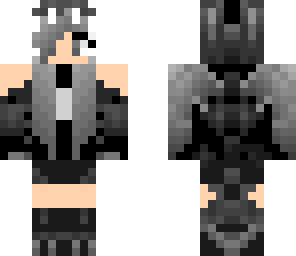 grey dragon girl