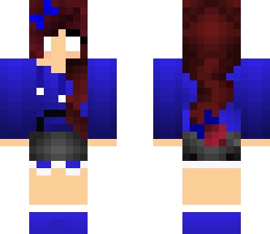 blue skin