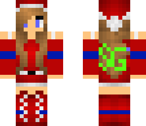 ssg kerstvrouw skin