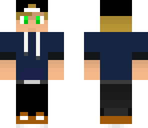 blond cap boy