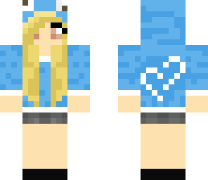 blue girl