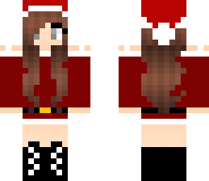 cute santa girl