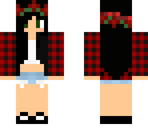 black haired cute girl