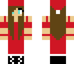 cute santa girl