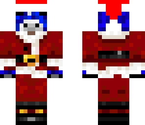 blue cow santa