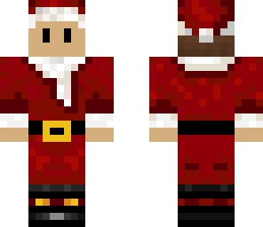 pixel santa