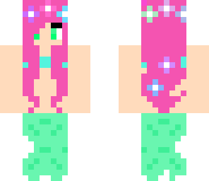 pink mermaid