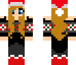 ginger christmas girl
