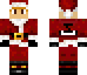 blonde santa