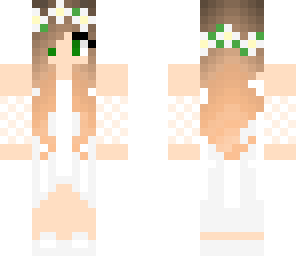 white dress girl