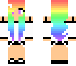 rainbow girl