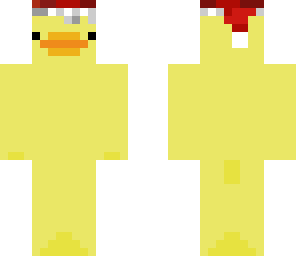 santa hat duck