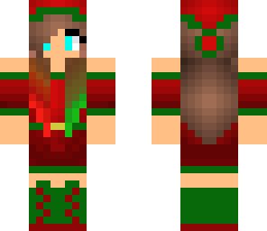 softsnowball12 christmas skin
