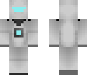 light blue robot
