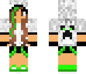 green streak gamer girl