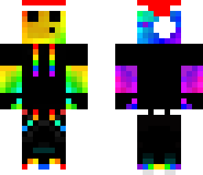 rainbow slime santa