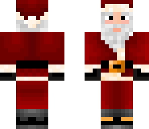 santa claus different back