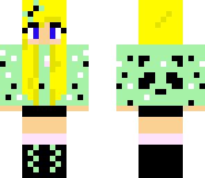 mint panda girl