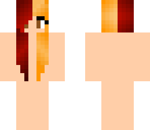 red and orange hair base