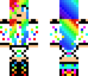 rainbow girl