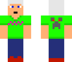 old neon man