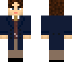8th doctor - blue coat