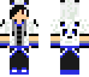 panda boy blue