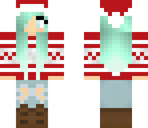 chrismas girl mint