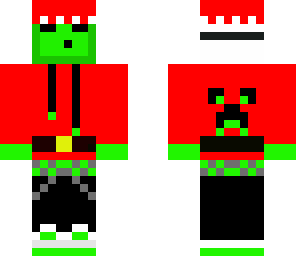 christmas green slime