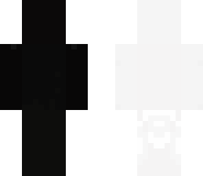 the white and black