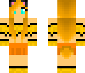 red cat girl