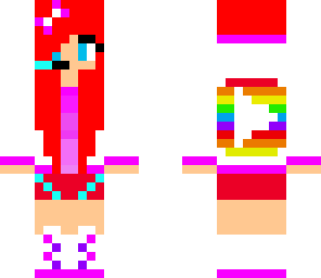 rainbow youtube girl
