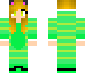 green cat