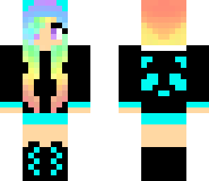 rainbow panda edit