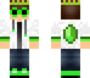 king gamer with glasses that likes emeralds